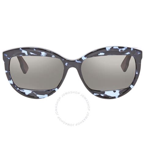 Dior Diormania Grey Mirror Geometric Ladies Sunglasses